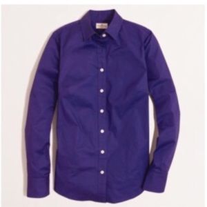 J. Crew Stretch Classic Button-Down Shirt
